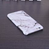 Butterscotch White Marble iPhone Case